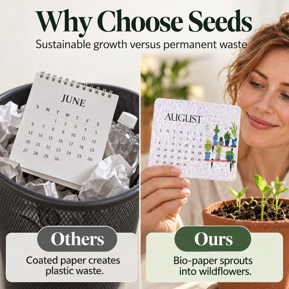 ✨🏆Early Holiday Sale 49% OFF 🌱Eco-Friendly Plantable “Timeless” Seed Calendar 2027
