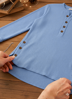 Women's Solid Color Crew Neck Long Sleeve Casual Loose Knit Pullover