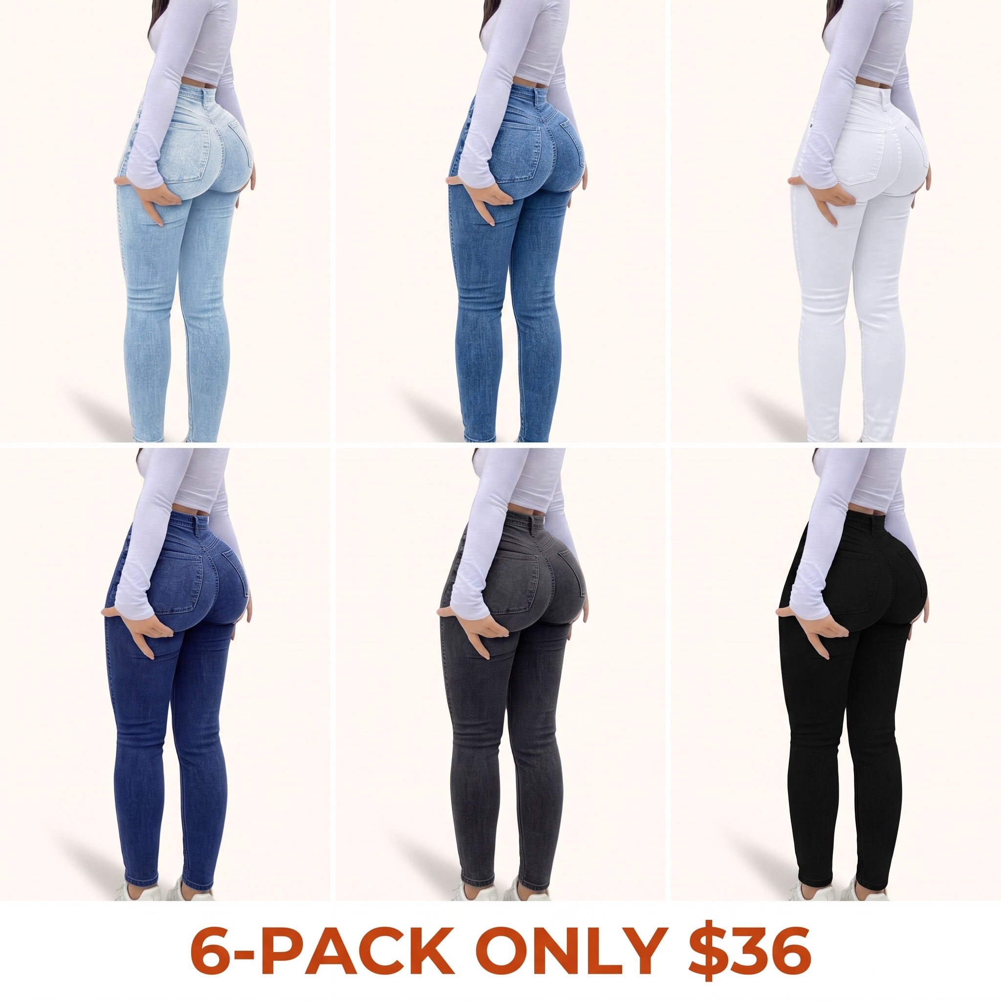 New Elegant & Casual Slim-Fit High-Waisted Trousers
