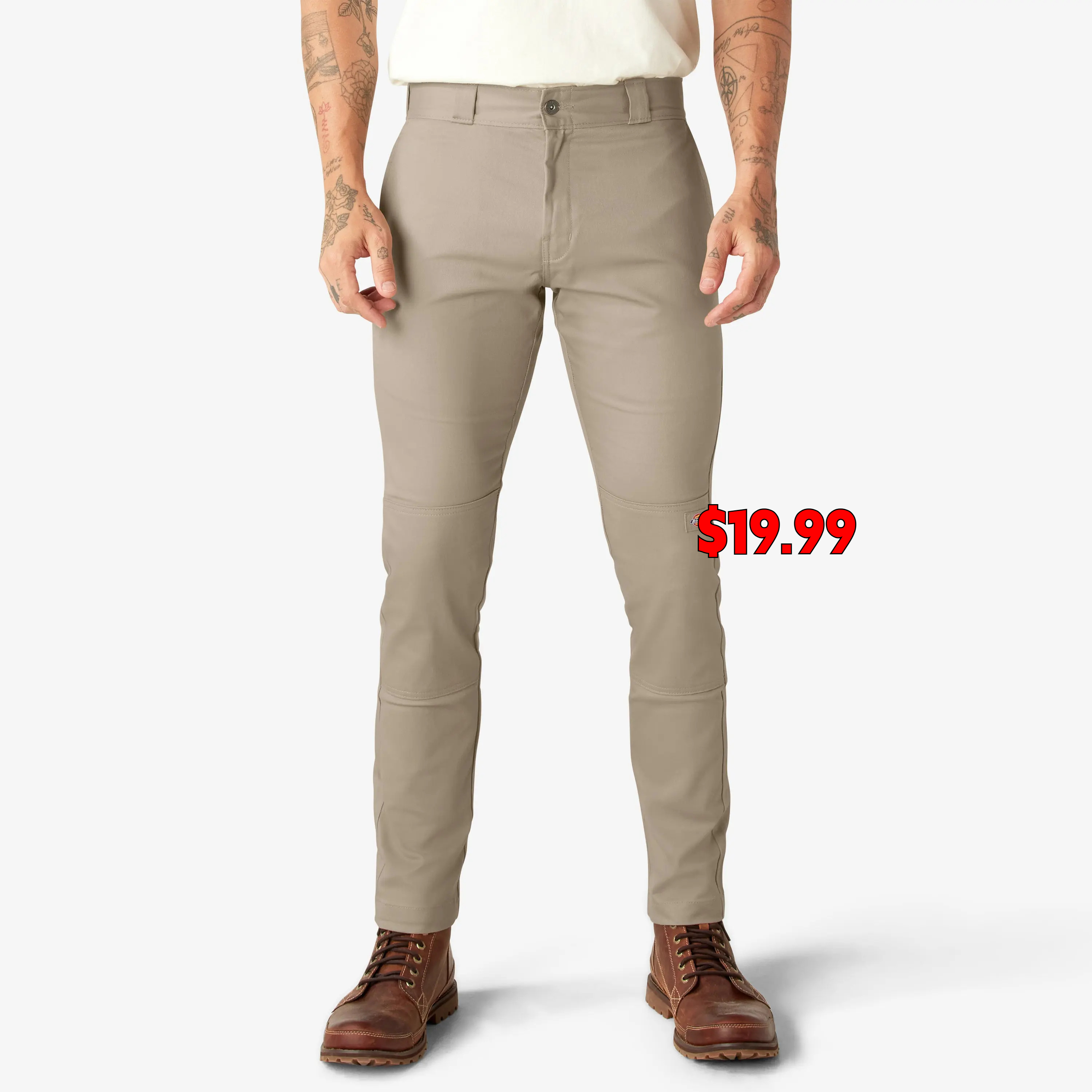Men's FLEX Series Slim-Fit Double-Knee Work Pants