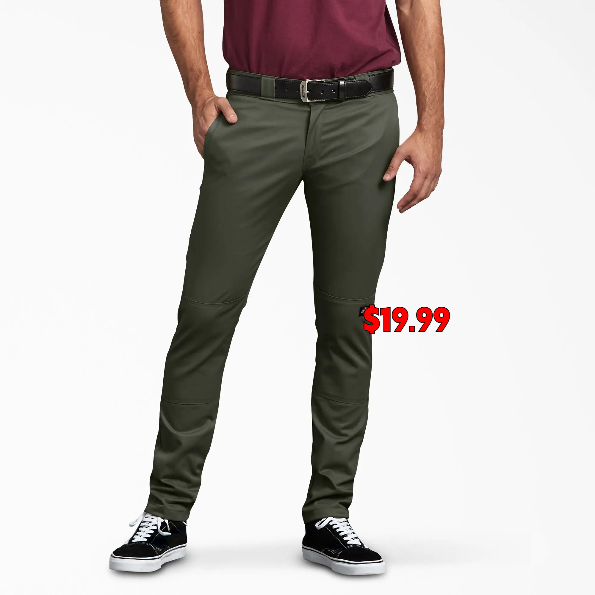 Men's FLEX Series Slim-Fit Double-Knee Work Pants