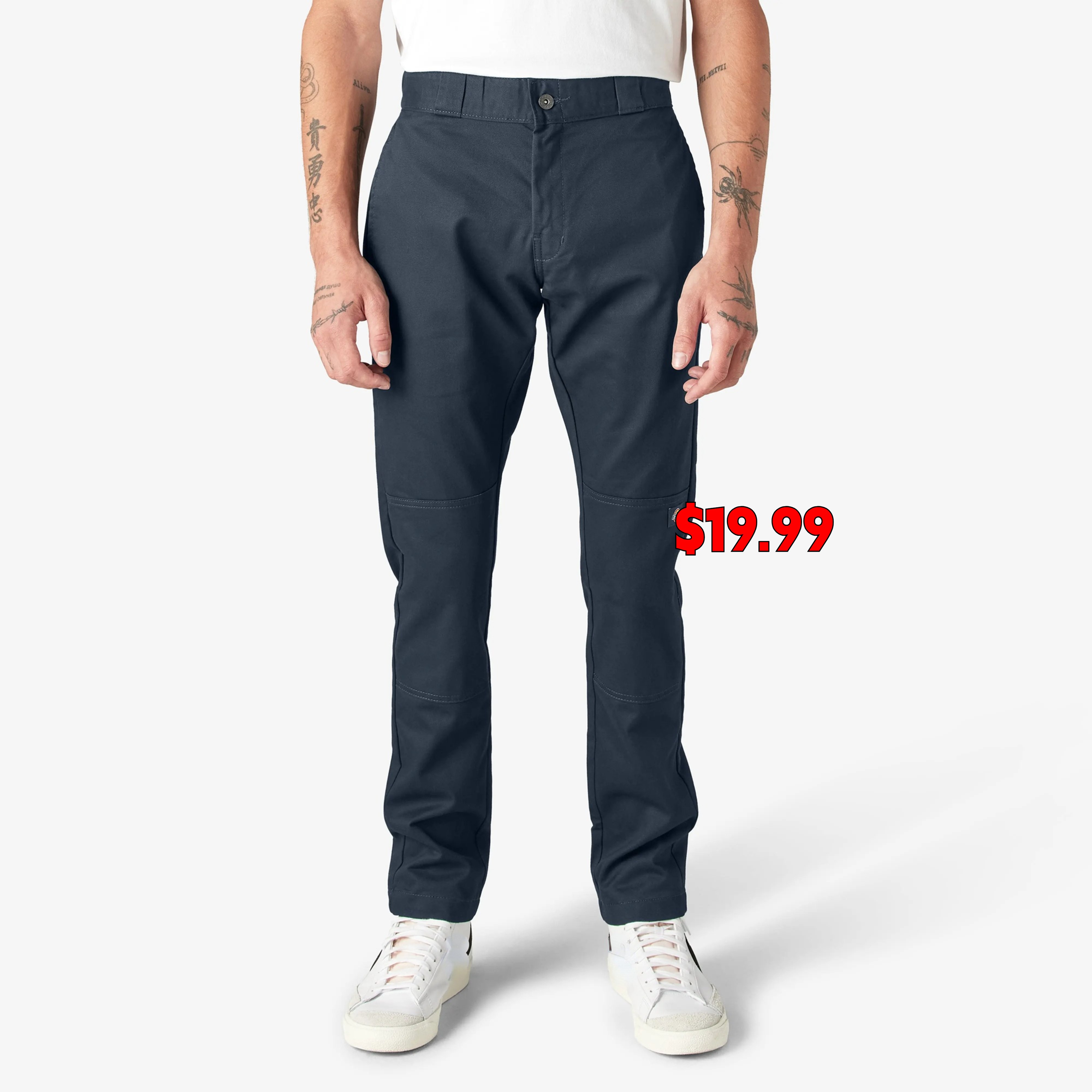 Men's FLEX Series Slim-Fit Double-Knee Work Pants