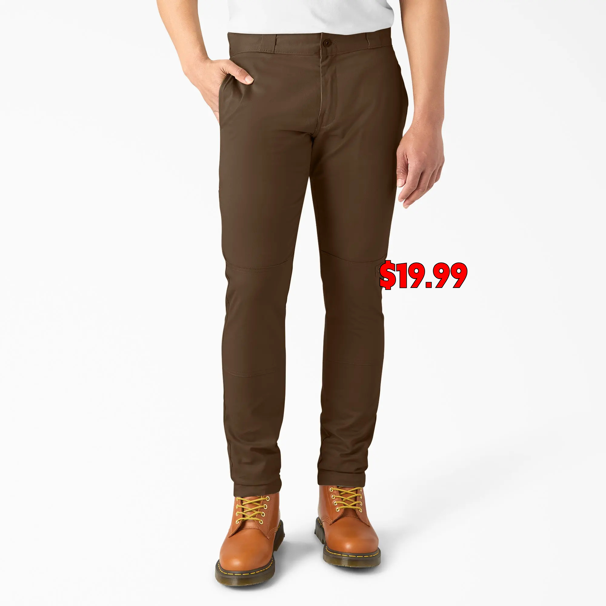 Men's FLEX Series Slim-Fit Double-Knee Work Pants
