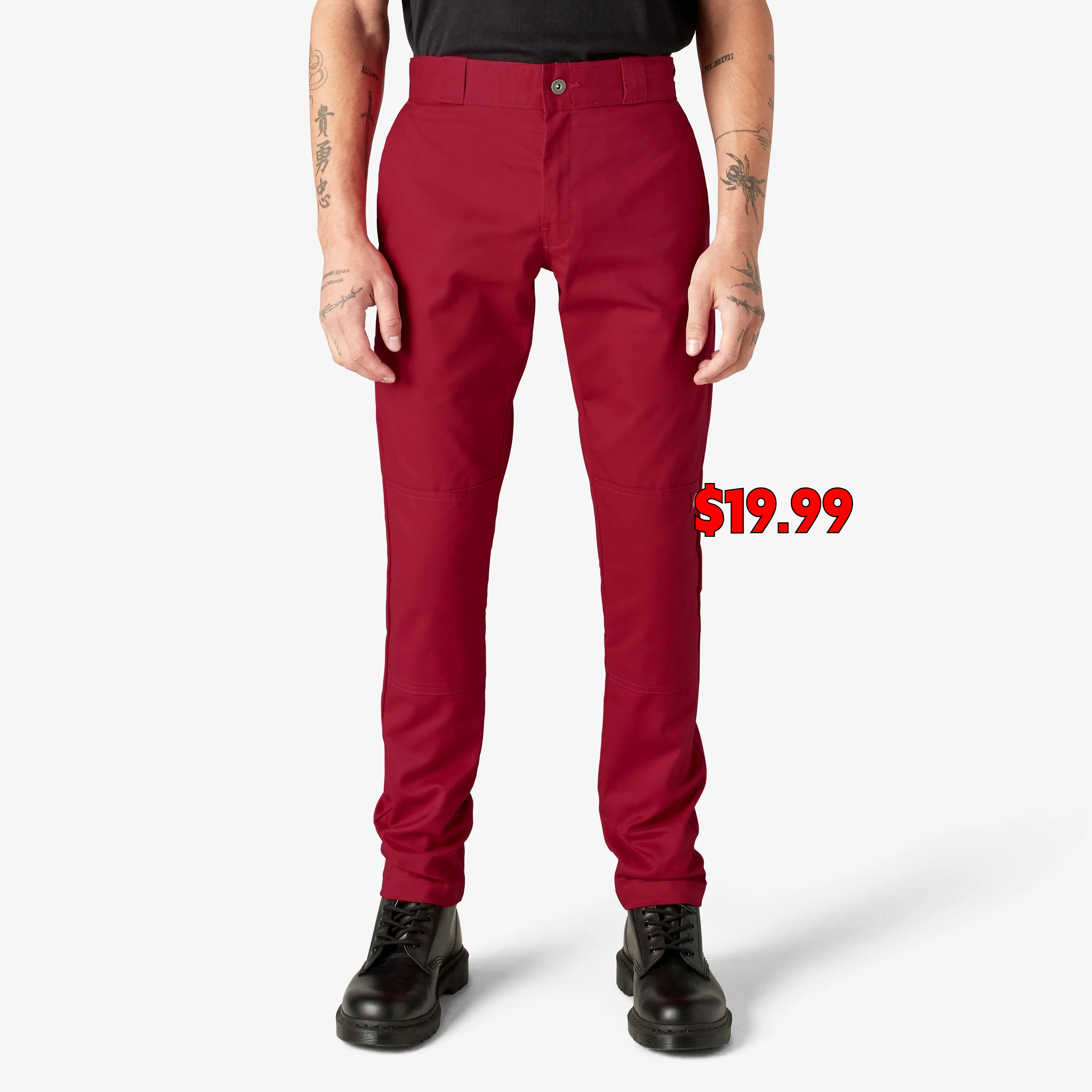 Men's FLEX Series Slim-Fit Double-Knee Work Pants