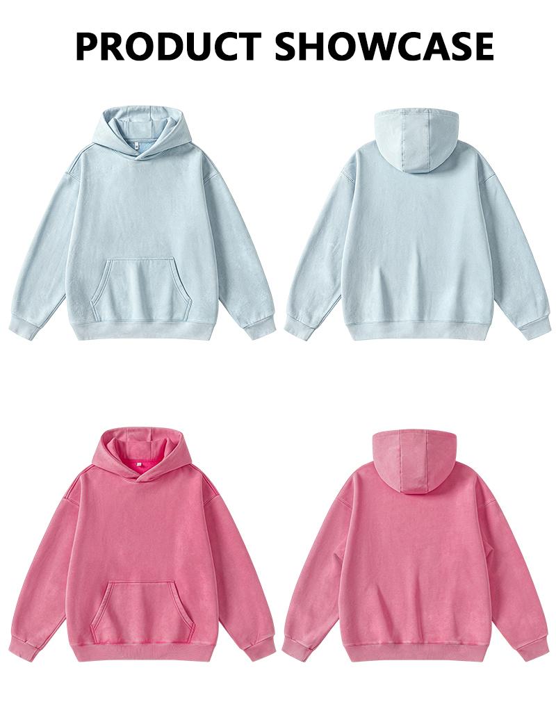 Unisex vintage washed pullover hoodie, oversized loose fit hooded sweatshirt with kangaroo pocket, casual streetwear long sleeve hoodie for men and women Unisex vintage washed pullover hoodie, oversized loose fit hooded sweatshirt with kangaroo pocket, casual streetwear long sleeve hoodie for men and women