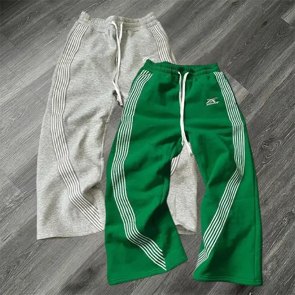 Men's Side-Stripe Athletic Pants