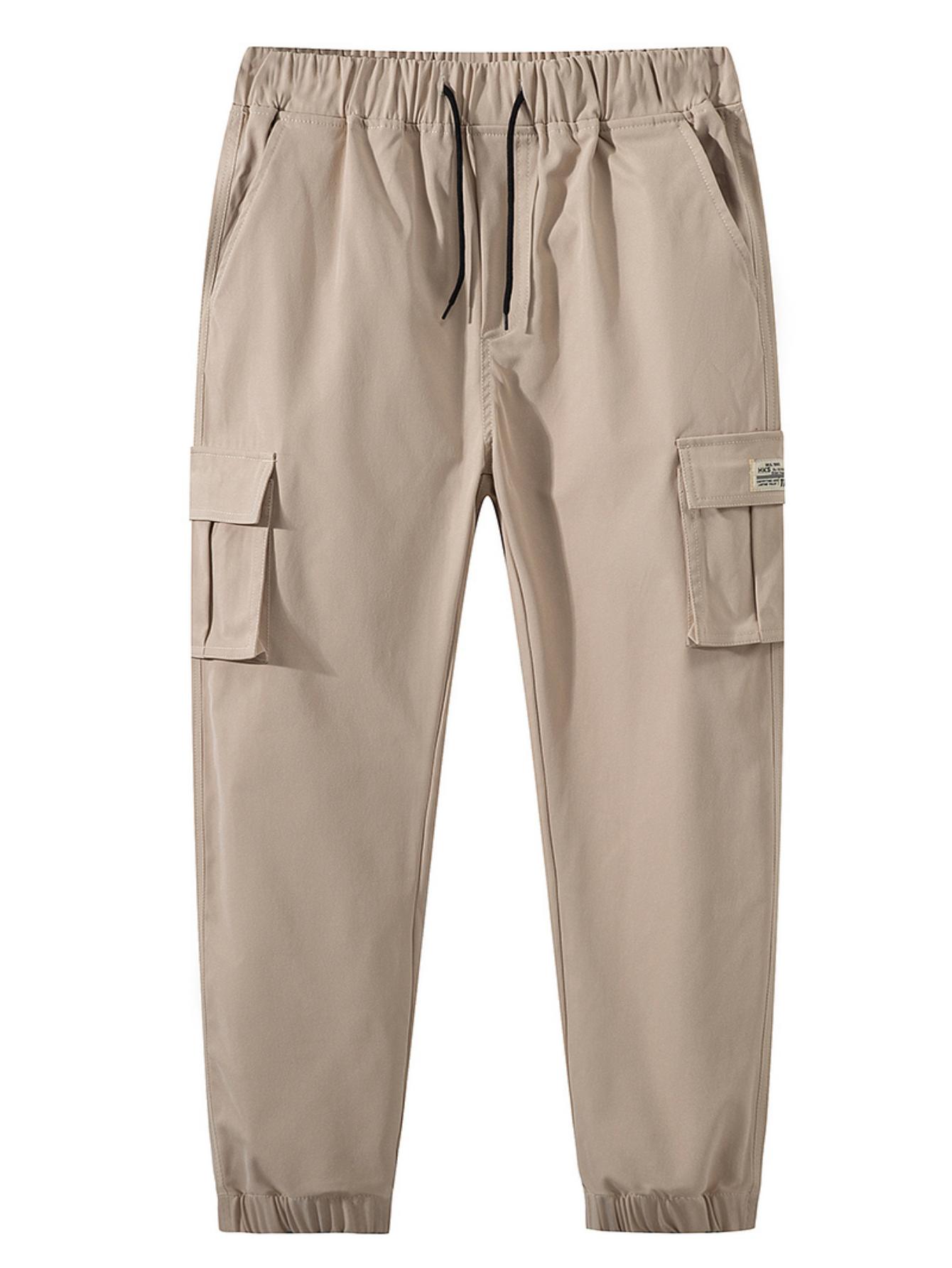 3-Pack Men’s Casual Multi-Pocket Cargo Jogger Pants, Slim Fit, Tapered Leg 3-Pack Men’s Casual Multi-Pocket Cargo Jogger Pants, Slim Fit, Tapered Leg