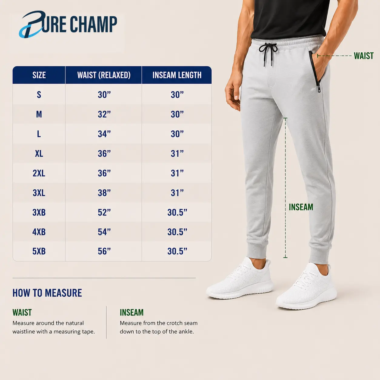 Men's Slim-Fit Fleece Joggers
