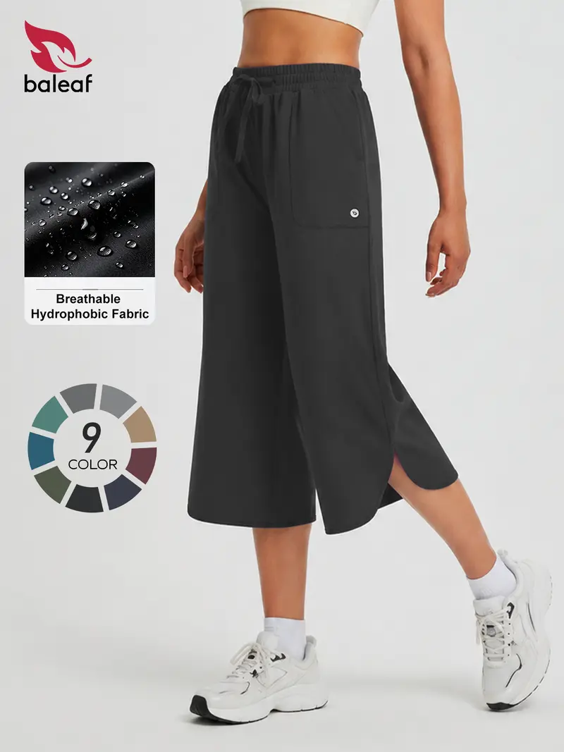 Women's 20-Inch Wide-Leg Cropped Pants