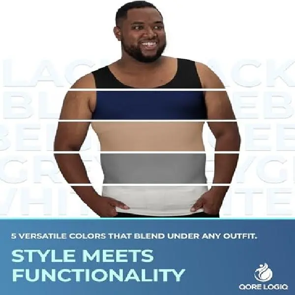 Men's shaping compression tank top