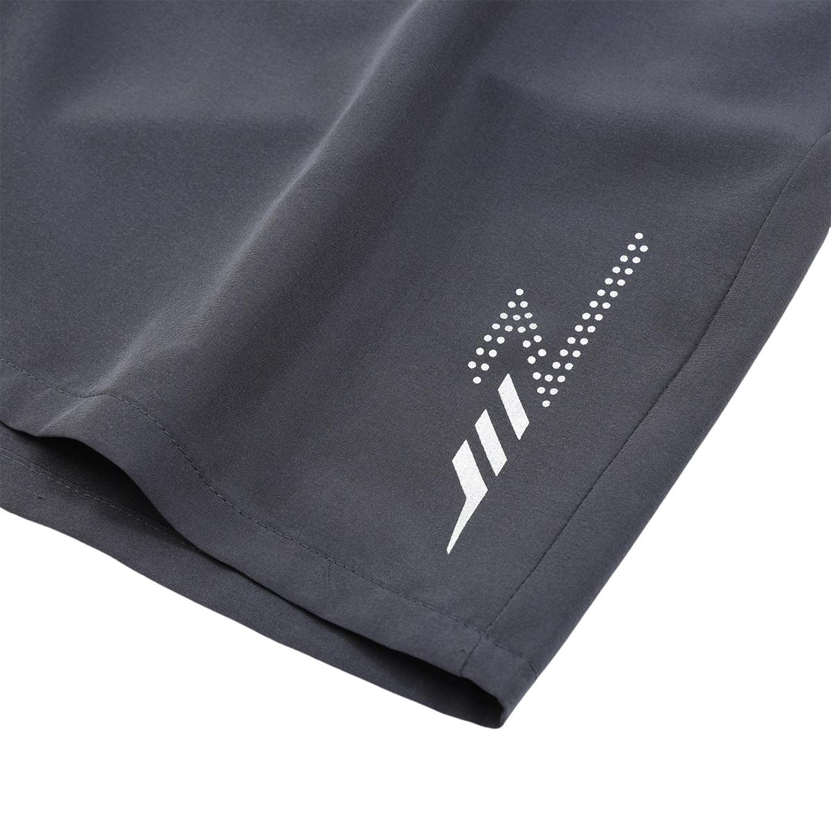 6 Counts Men's Premium  Quick Dry Athletic Shorts, Luxury Performance Cooling Drawstring Elastic Waist Casual Shorts with Secure Zipper Pockets & Reflective Detail, Designer Loose Fit Breathable Lightweight Workout Shorts for Gym, Running, Hiking,