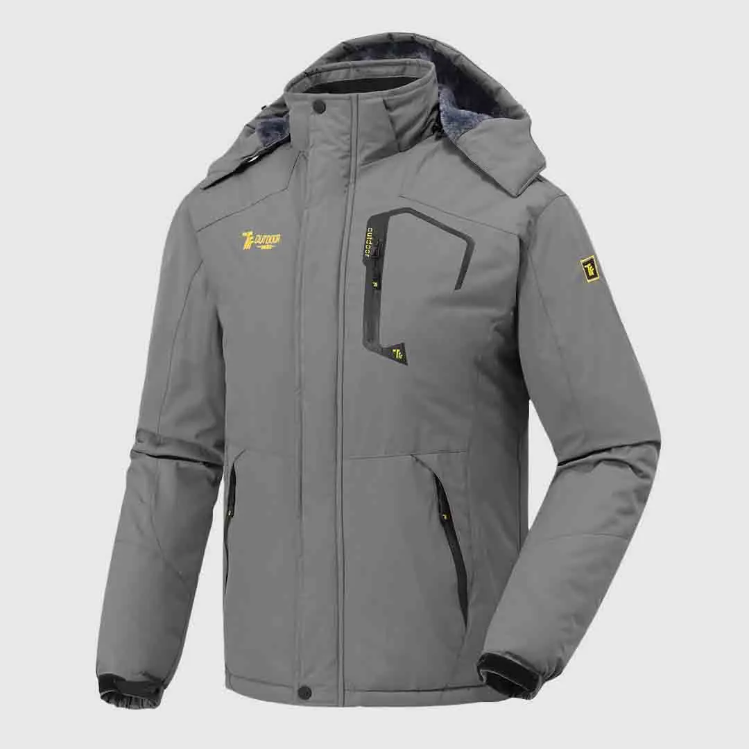 Men's Waterproof Insulated Ski Snow Jacket Big & Tall Sizes
