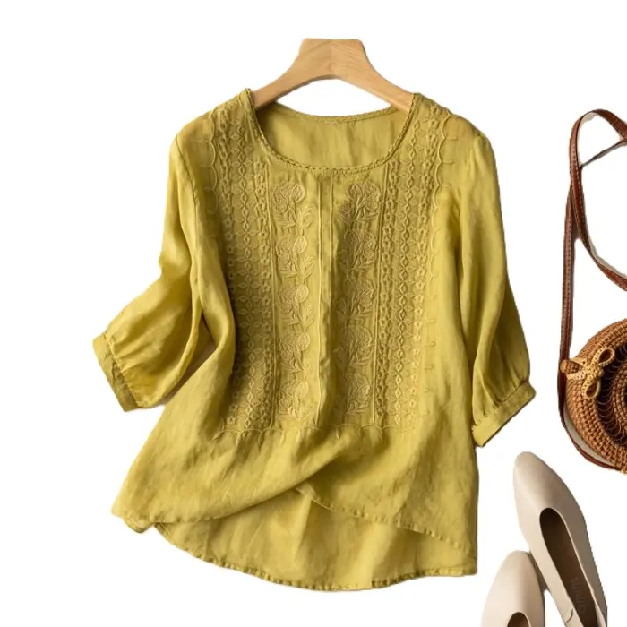 Women's Casual Retro Top
