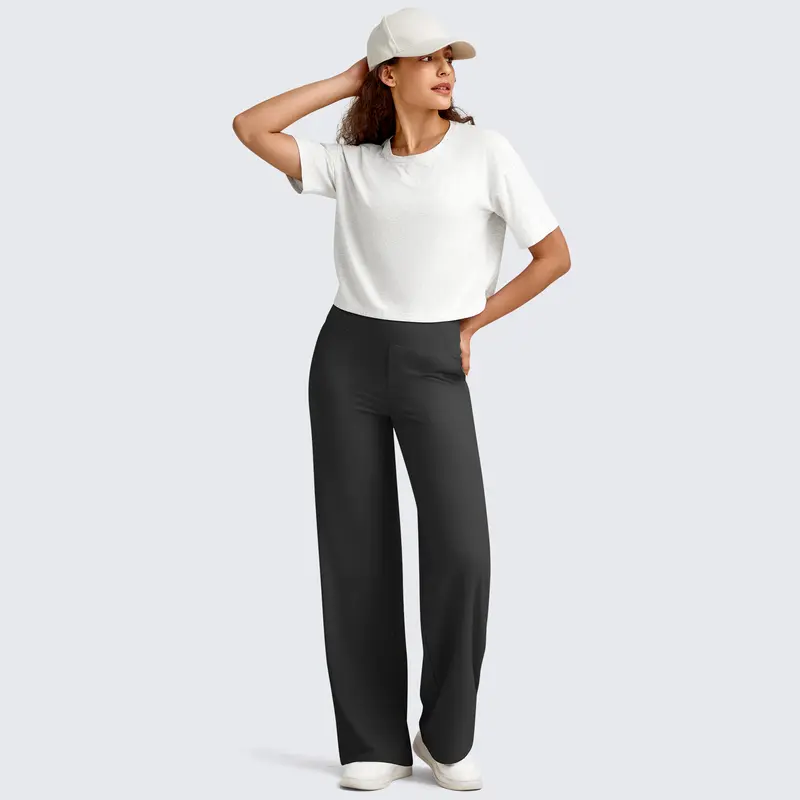 Women's High-Waisted Wide-Leg Yoga Pants
