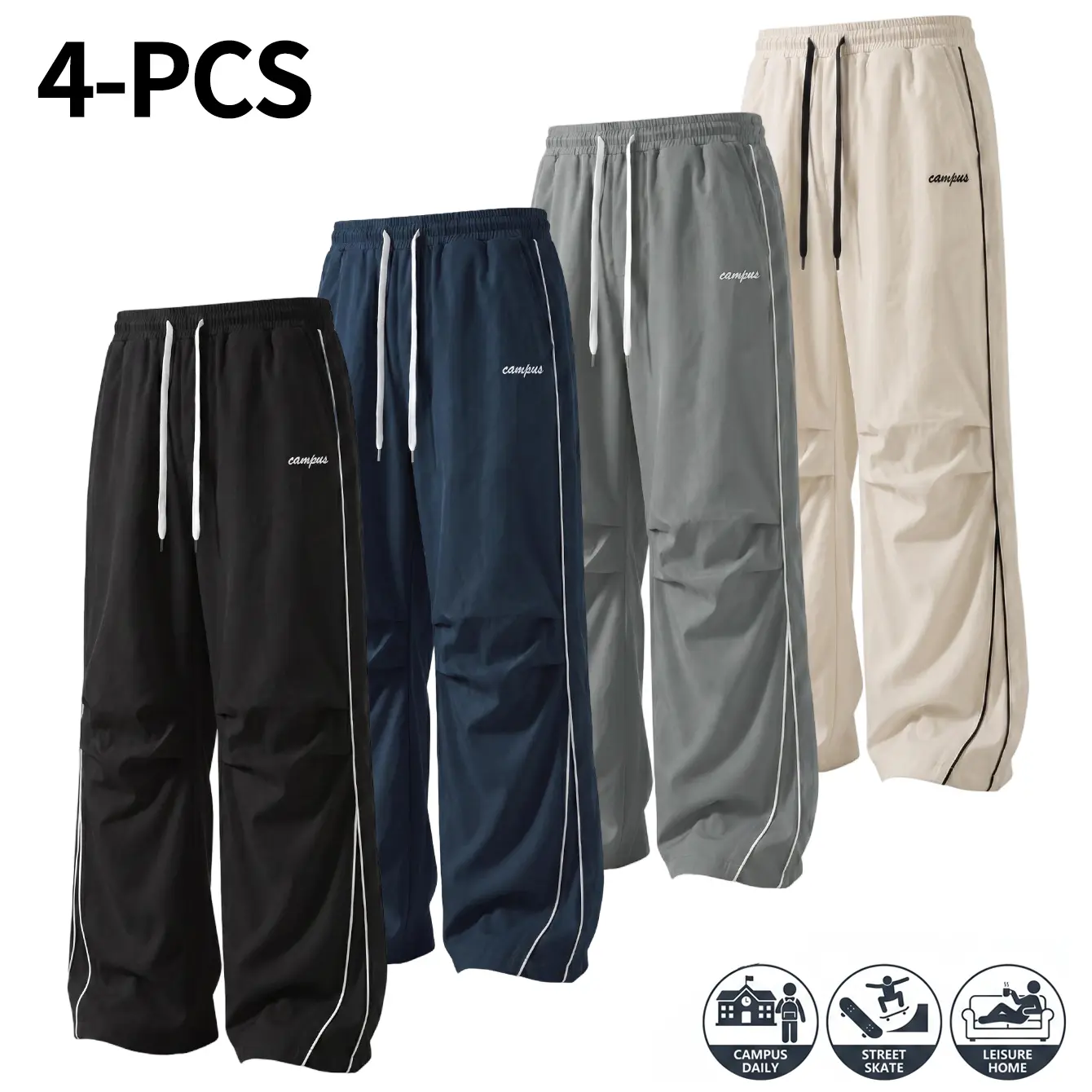 Men's Polyester Athletic Joggers