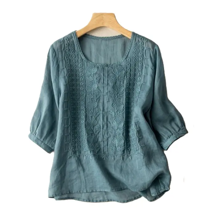 Women's Casual Retro Top