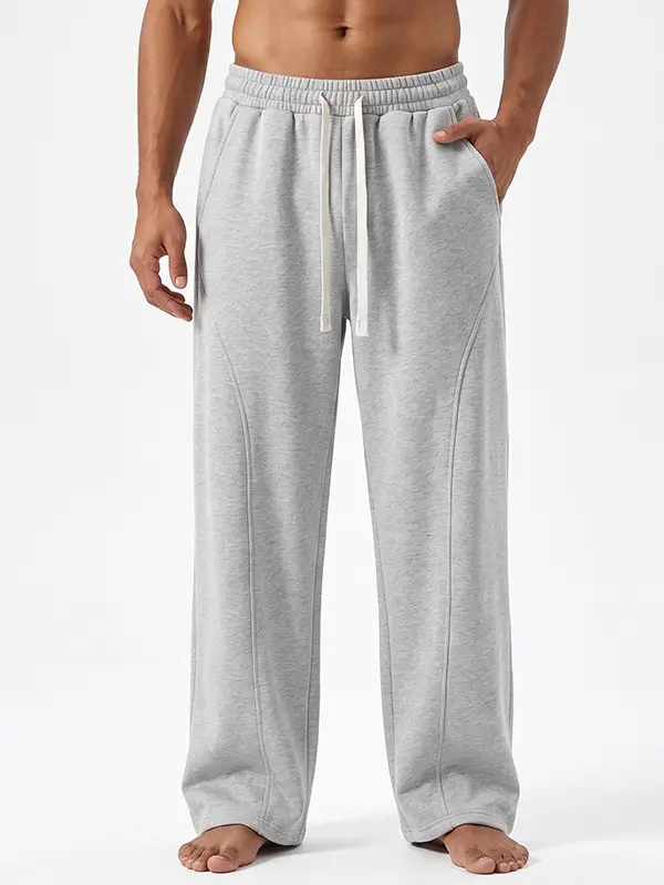 Men's Fleece-Lined Warm Athletic Pants