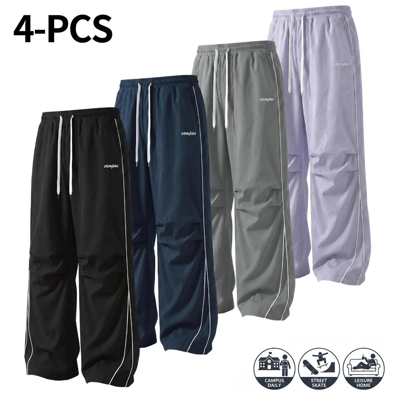 Men's Polyester Athletic Joggers