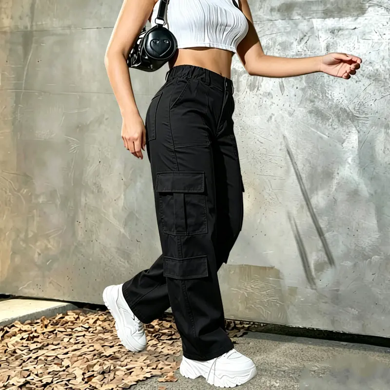 Women's American vintage-style cargo pants