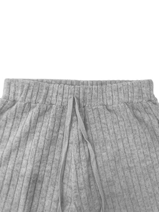 MOEENCN Women's Ultra-Soft Brushed Ribbed Knit 2-Piece Loungewear Set, V-Neck Top & High Waist Wide Leg Pants with Pockets for Lazy Days & Brunch summerwins Womenswear Clothes Suits MOEENCN Women's Ultra-Soft Brushed Ribbed Knit 2-Piece Loungewear Set, V-Neck Top & High Waist Wide Leg Pants with Pockets for Lazy Days & Brunch summerwins Womenswear Clothes Suits