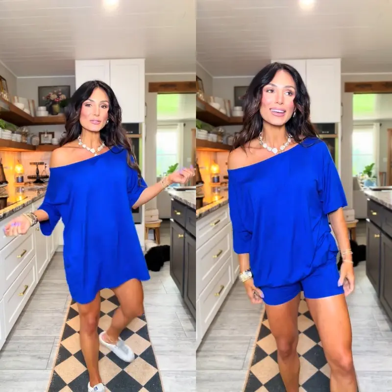 Women's Two-Piece Casual Loungewear Set