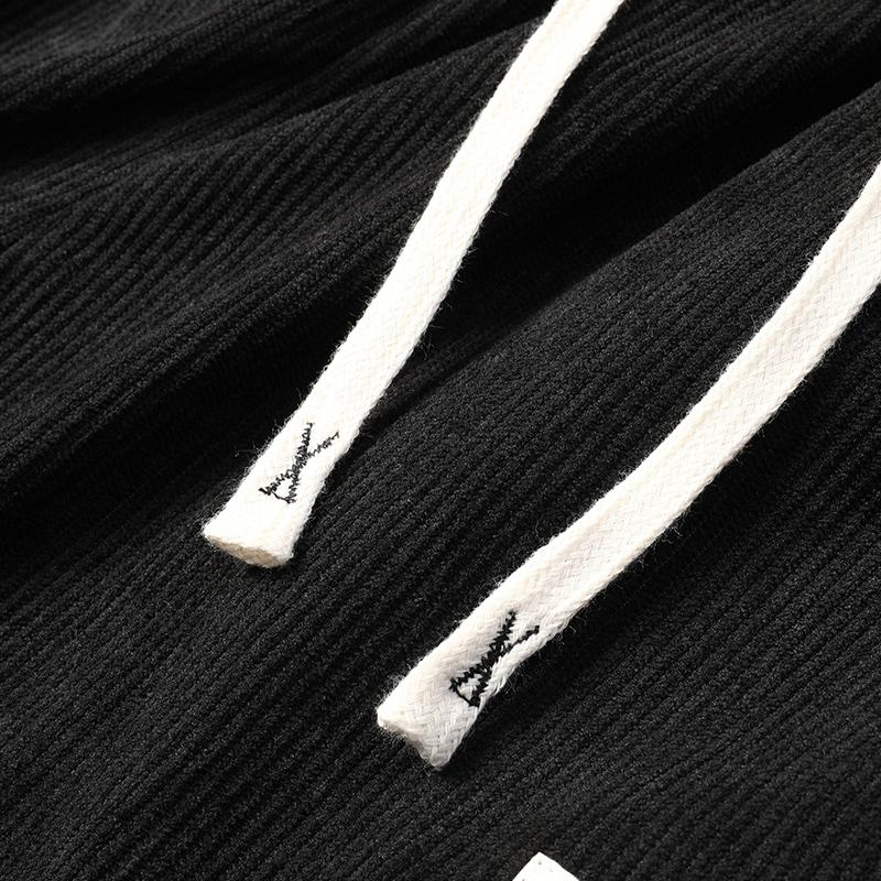 Women’s casual corduroy high-waisted pants, loose straight fit with an elastic drawstring design, suitable for outdoor wear., Clothes, Basic, High-Rise Relaxed Straight Pants, Polyester backtoschool, High Waist Women’s casual corduroy high-waisted pants, loose straight fit with an elastic drawstring design, suitable for outdoor wear., Clothes, Basic, High-Rise Relaxed Straight Pants, Polyester backtoschool, High Waist