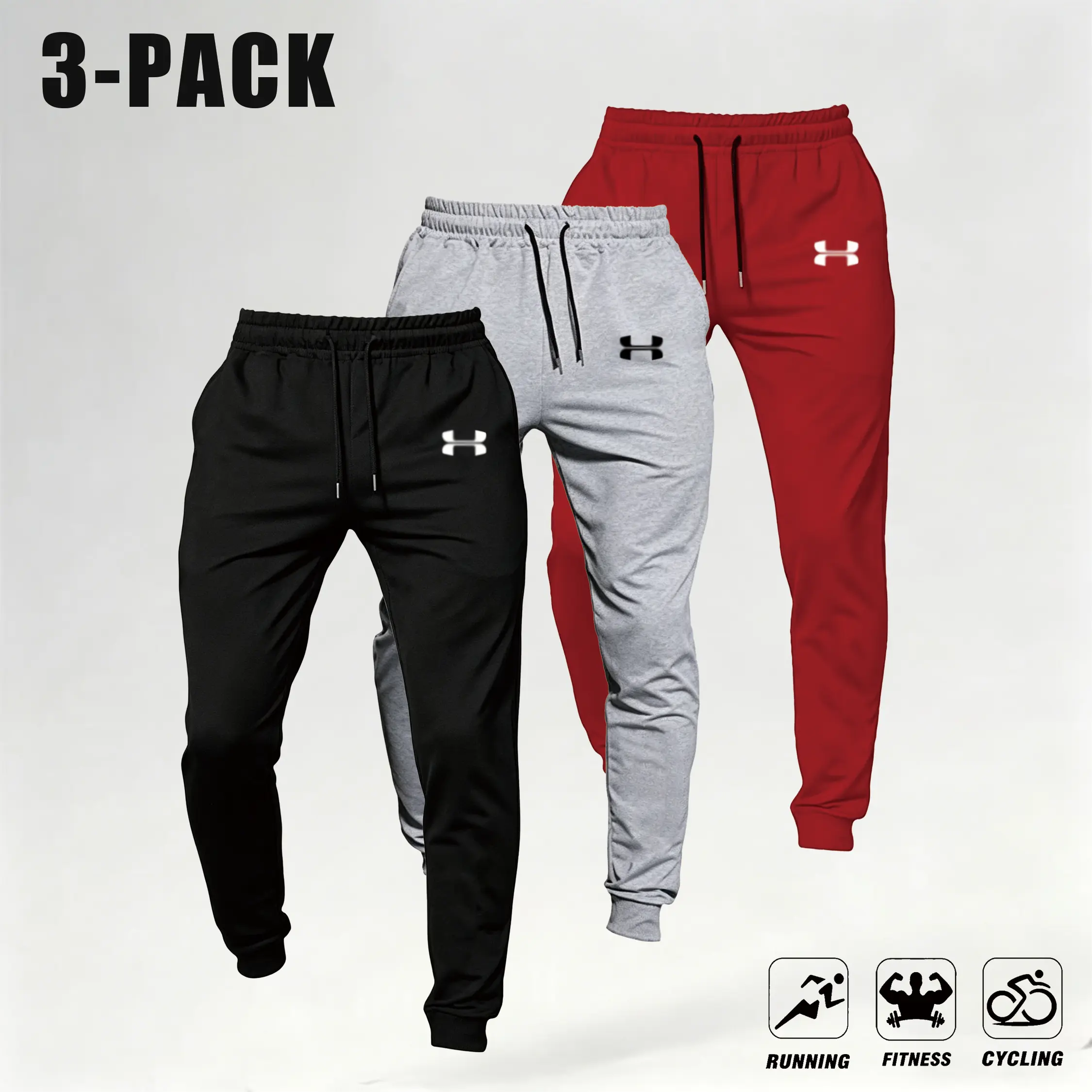 Men's Loose-Fit Casual Joggers