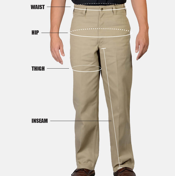Pants Size Chart