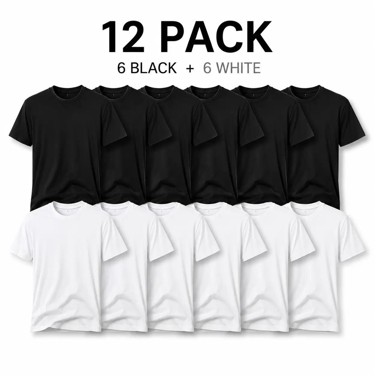 Men's Cotton-Blend Vintage-Style Crew Neck T-Shirt