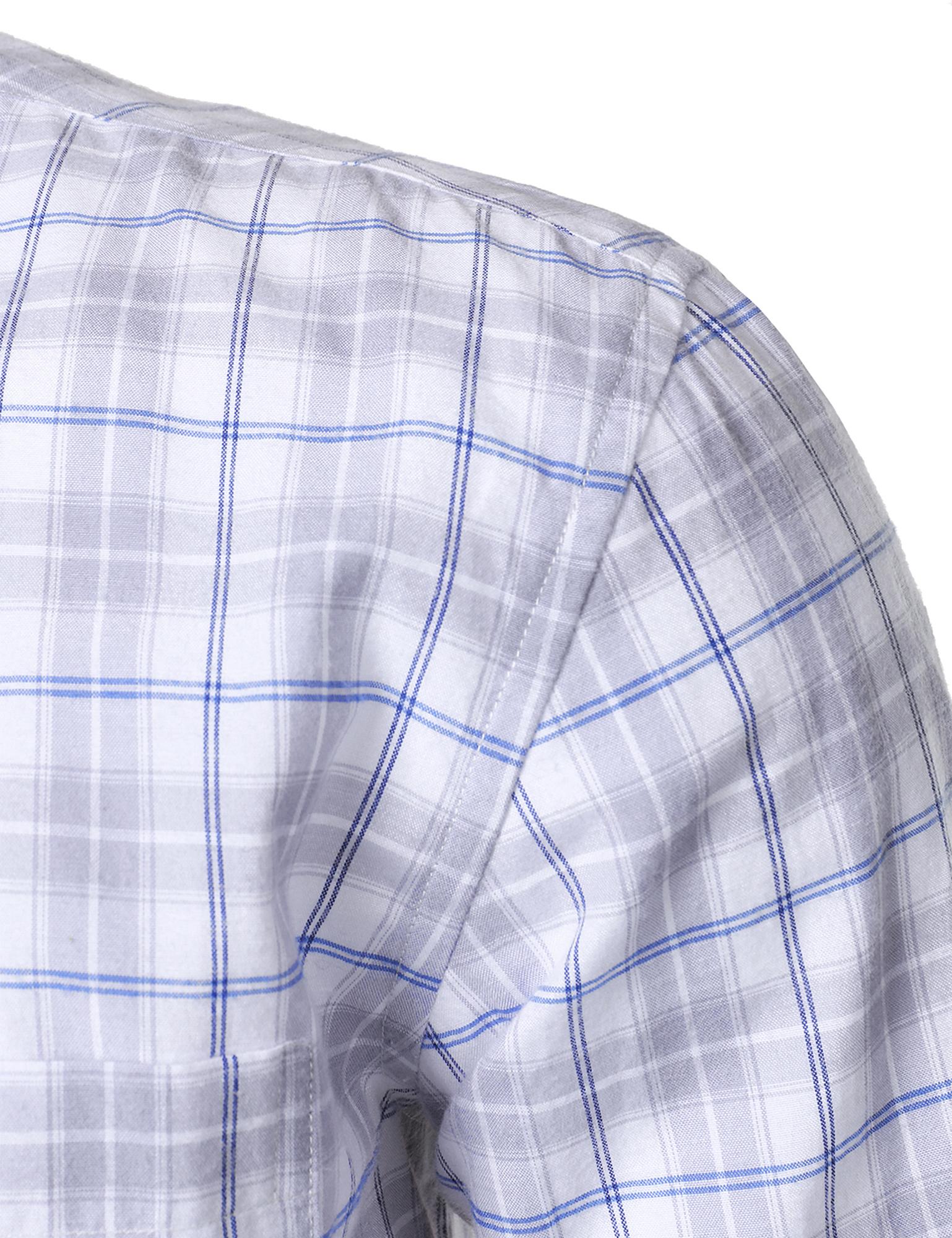 ZEROYAA Men's Plaid Long Sleeve Dress Shirt Formal Gingham Slim Fit Button Down Shirts with Lightweight Casual Classic Birthday Fashion,back to school,back to school shopping,clothes for back to school,first day of school outfits ZEROYAA Men's Plaid Long Sleeve Dress Shirt Formal Gingham Slim Fit Button Down Shirts with Lightweight Casual Classic Birthday Fashion,back to school,back to school shopping,clothes for back to school,first day of school outfits