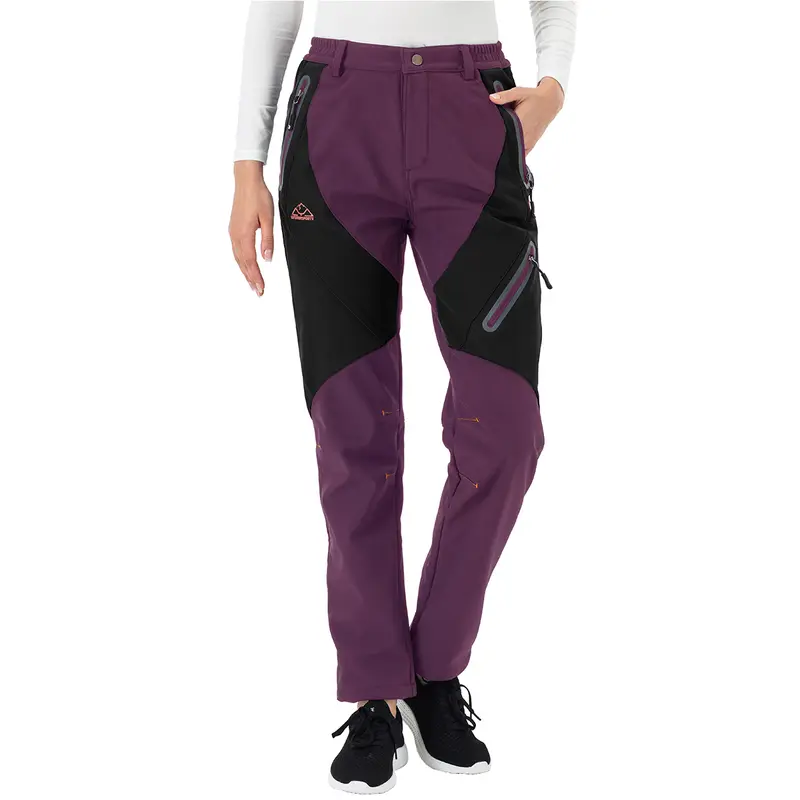 Women's Snow Pants—Waterproof, Warm, Fleece-Lined Ski Pants