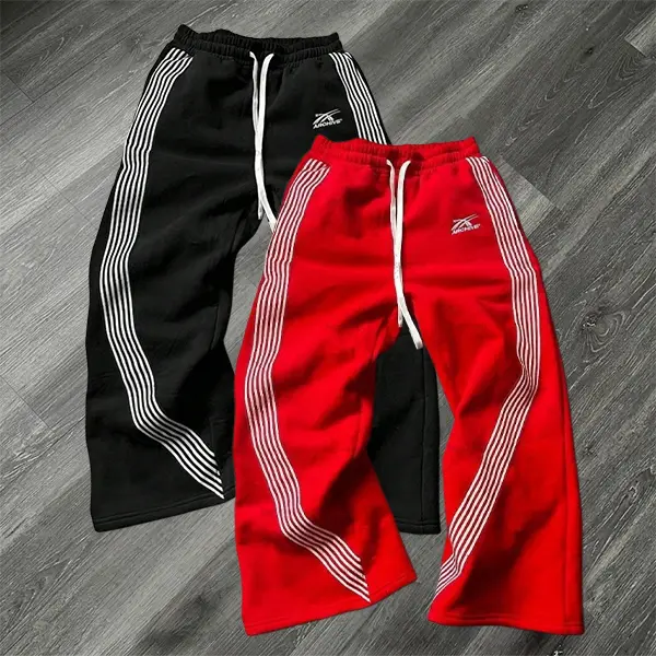 Men's Side-Stripe Athletic Pants