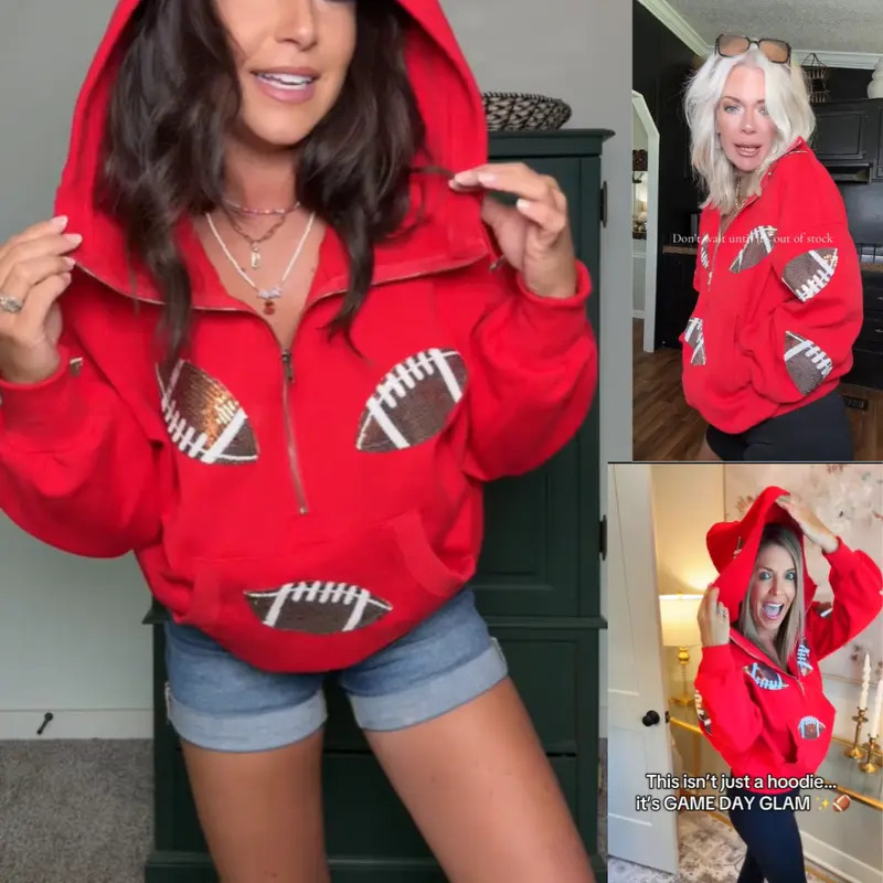 Women's Loose-Fit "Game Day" Hoodie