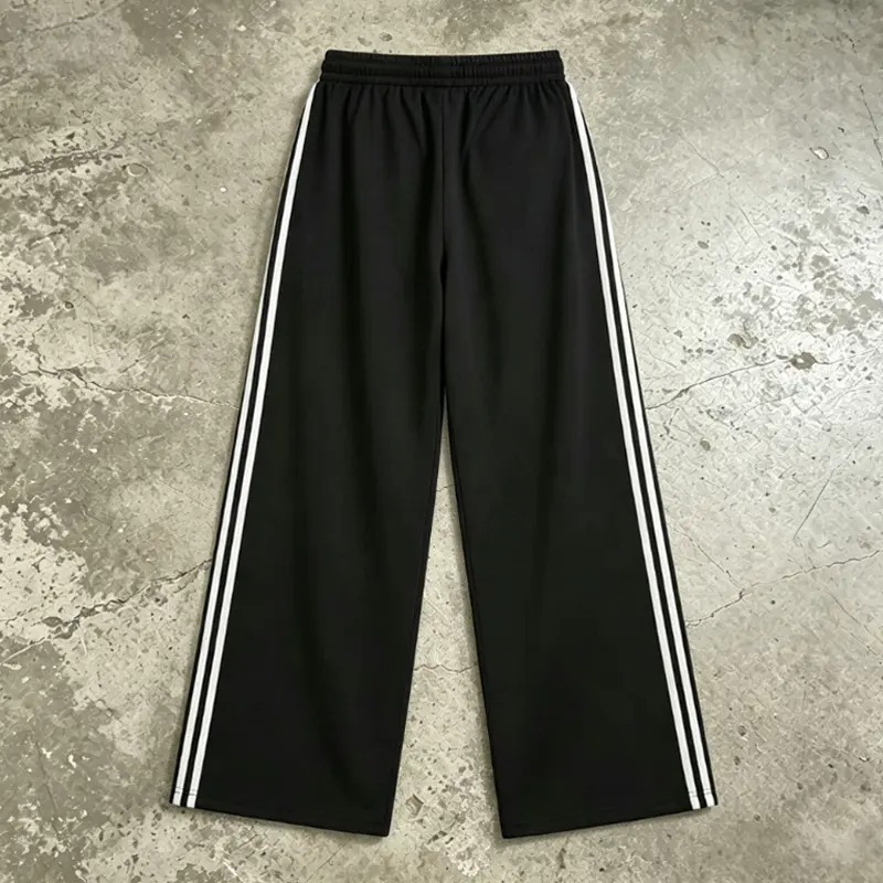 Women's Stylish Striped Drawstring Sweatpants