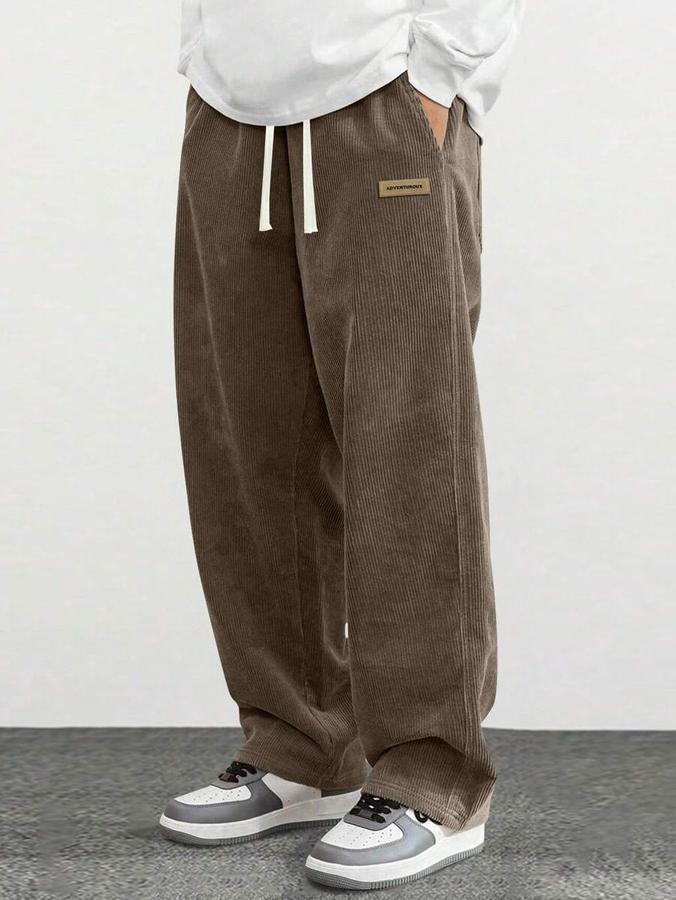 Men’s corduroy casual pants for spring and autumn, loose straight fit, breathable, skin-friendly, comfortable Men’s corduroy casual pants for spring and autumn, loose straight fit, breathable, skin-friendly, comfortable
