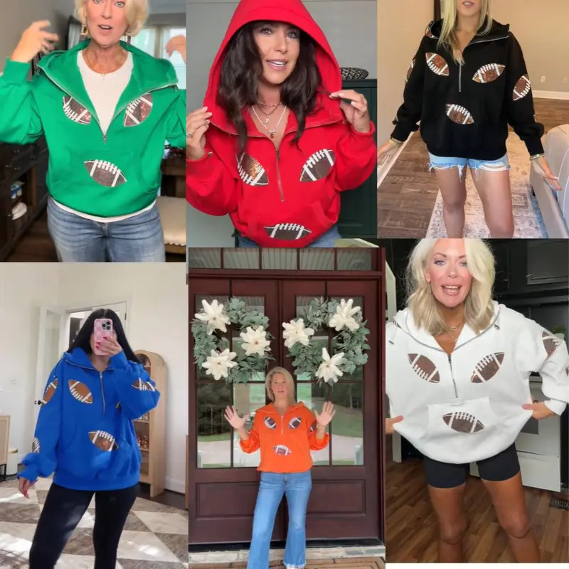 Women's Loose-Fit "Game Day" Hoodie