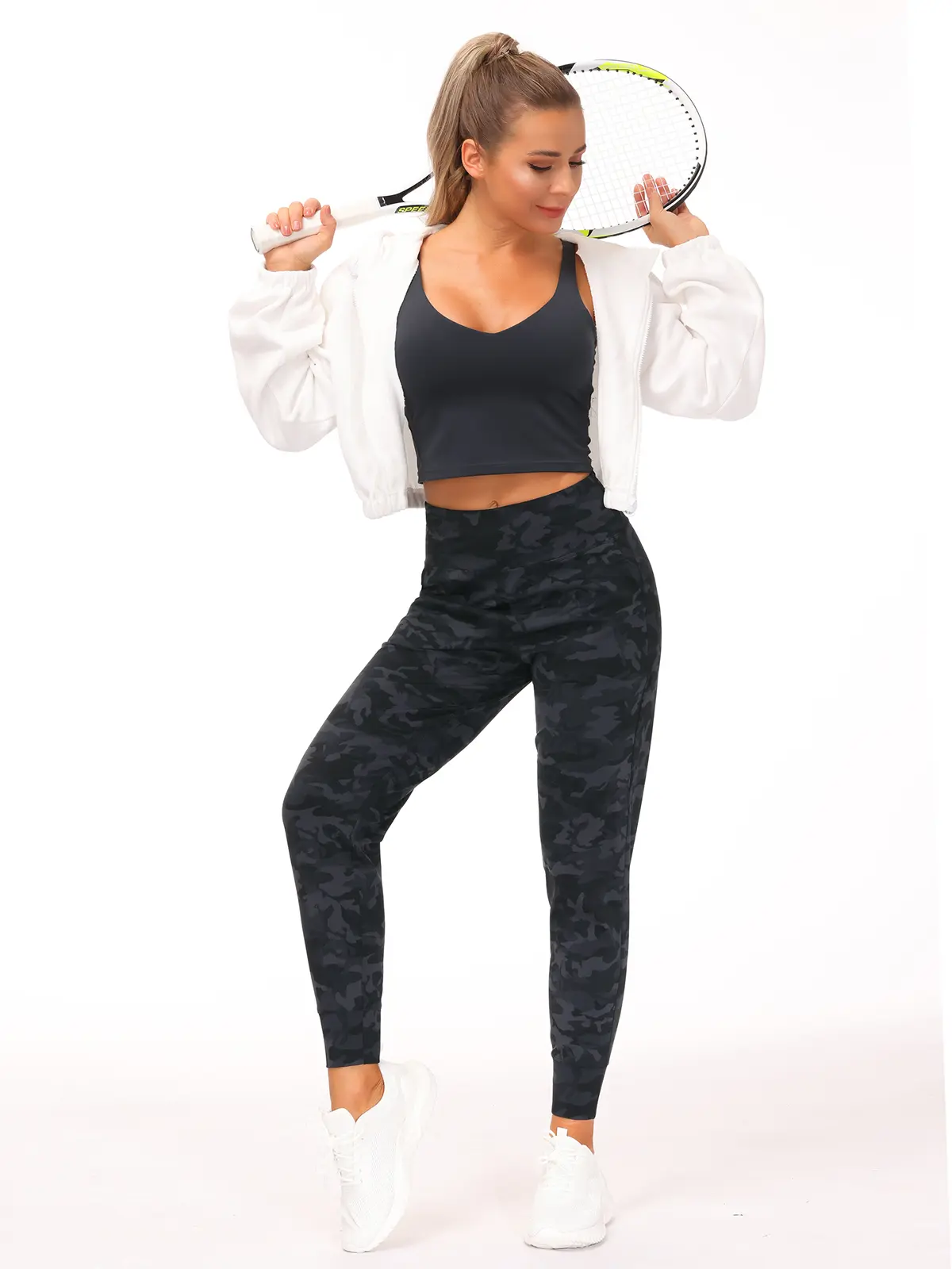 【THE GYM PEOPLE】Women's Joggers Pants Lightweight Athletic Leggings Tapered Lounge Pants for Workout, Loose Wide Leg Yoga Pants, Yoga, Running 【THE GYM PEOPLE】Women's Joggers Pants Lightweight Athletic Leggings Tapered Lounge Pants for Workout, Loose Wide Leg Yoga Pants, Yoga, Running