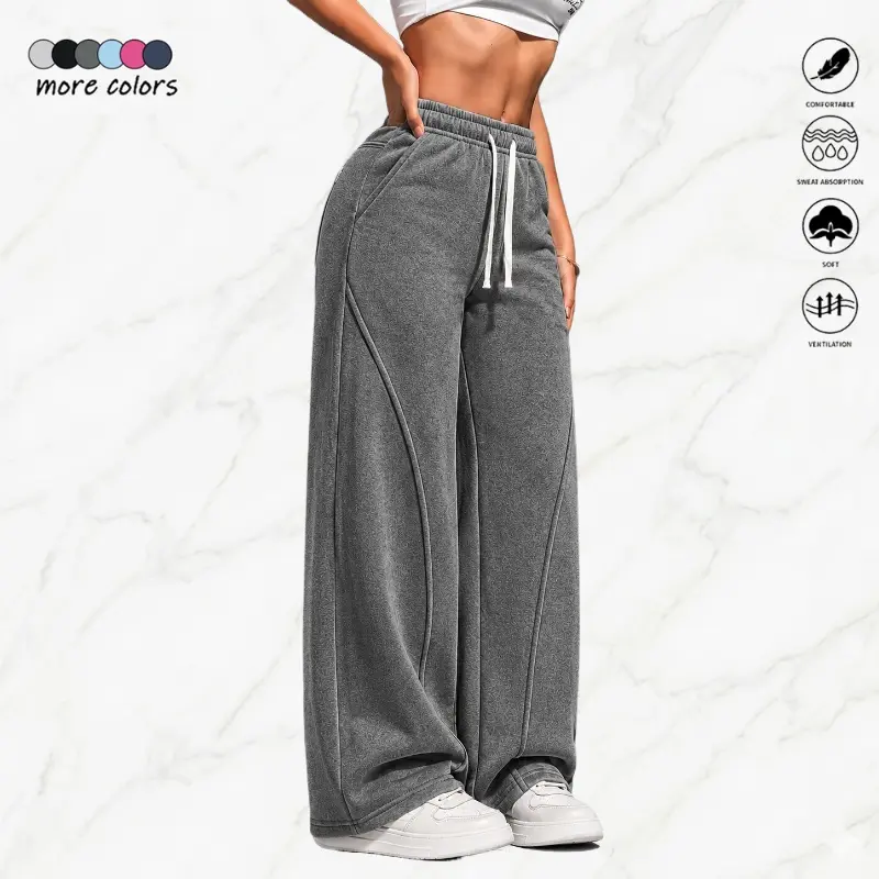 Women's 3PCS Lightweight Breathable Casual Comfortable Athletic Sweatpants, Womenswear Bottoms for Running, Fitness, Travel. Summervibes Women's 3PCS Lightweight Breathable Casual Comfortable Athletic Sweatpants, Womenswear Bottoms for Running, Fitness, Travel. Summervibes