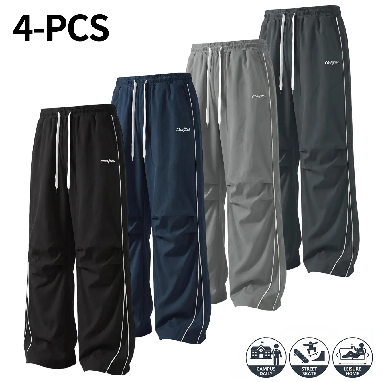 Men's Polyester Athletic Joggers