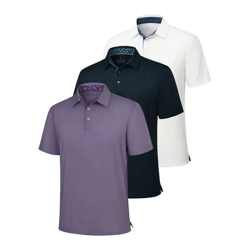 Men's Polo Shirt—Comfortable Short-Sleeve Casual Fit