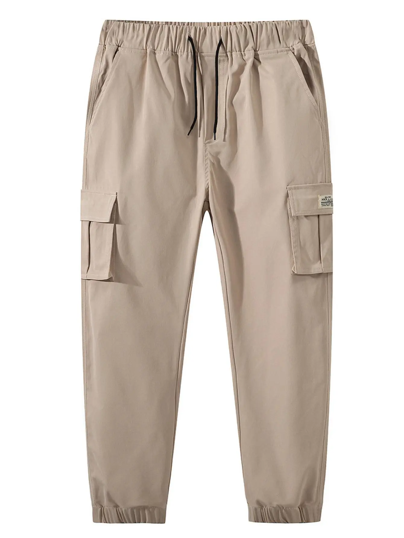 Men’s Slim Fit Cargo Jogger Pants with Multi-Pockets