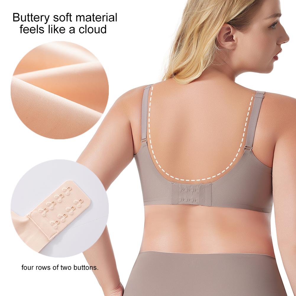1/2/3/4/6PCS Jelly Deep V Seamless Bras for Women Comfortable Push Up Bra No Underwire Jelly Bra Bralettes Wireless Tshirts Bras Everyday Bras S-3XL 1/2/3/4/6PCS Jelly Deep V Seamless Bras for Women Comfortable Push Up Bra No Underwire Jelly Bra Bralettes Wireless Tshirts Bras Everyday Bras S-3XL