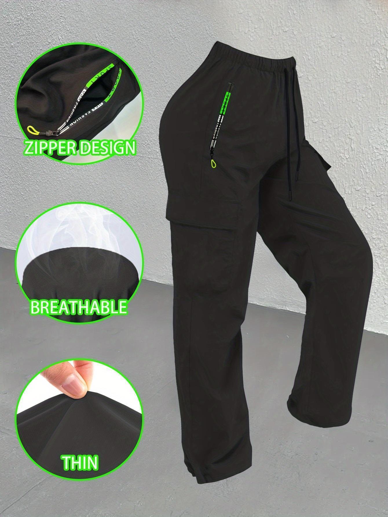 Women&rsquo;s High Waist Squat Proof Athletic Straight Leg Pants, Non See Through Loose Casual Pants With Deep Pockets, All Season Workout Yoga Running Performance Pants
