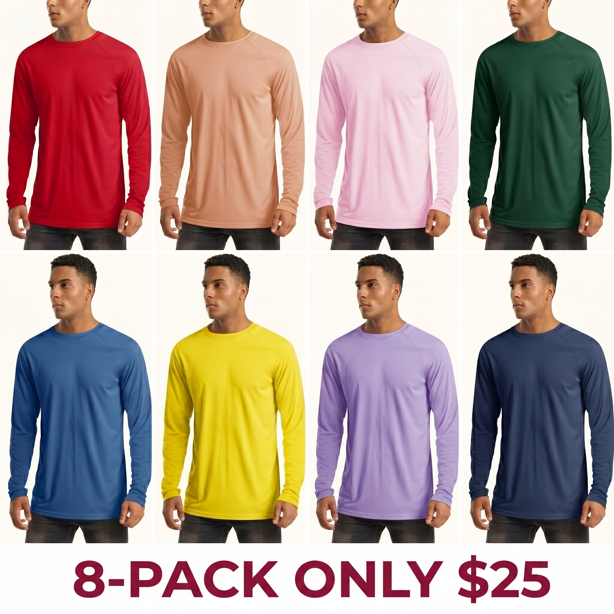 Men's Long-Sleeve Athletic Top