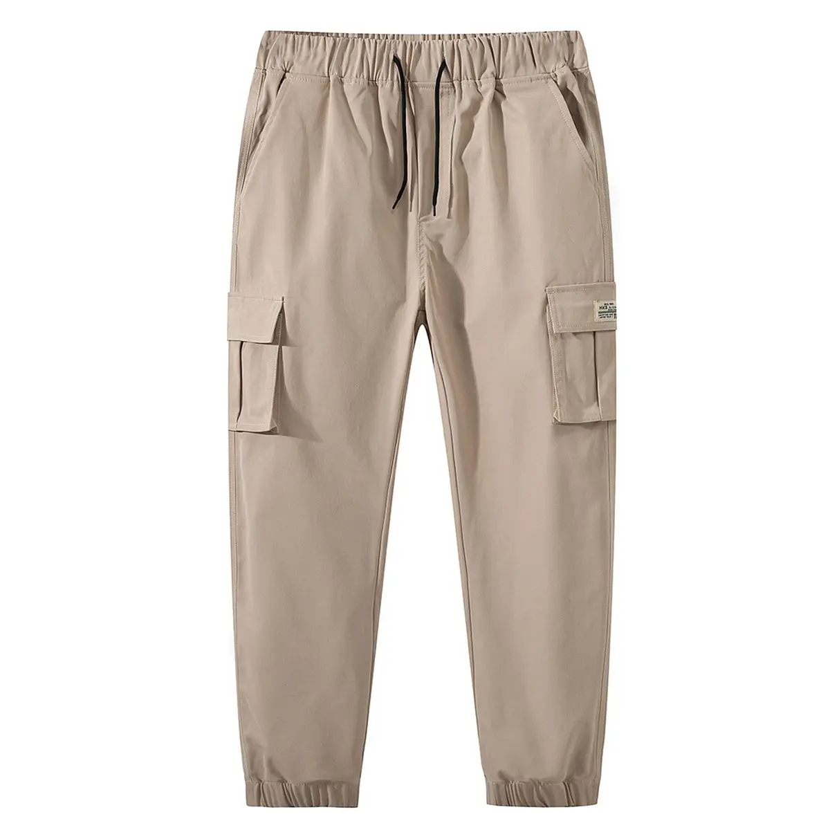 Men’s Slim Fit Cargo Jogger Pants with Multi-Pockets