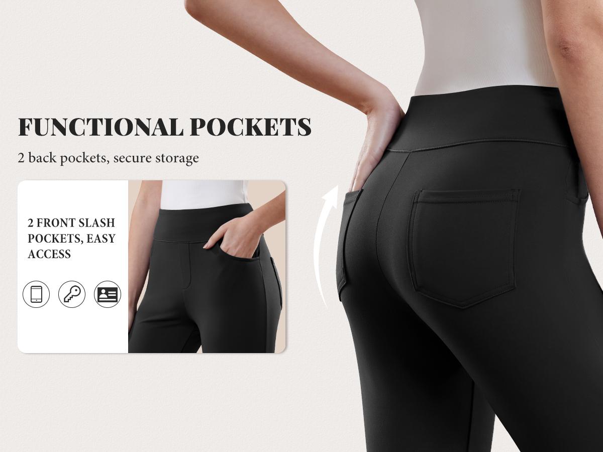 FireSwan Women's Stretchy Work Pants Business Casual Office Trousers Pull On Flare Slacks with 4 Pockets Comfortable & Flexible Design Greenish #TikTokShopSpringGlowUp,summervibes outdoorfun,summerwins,back to school shopping FireSwan Women's Stretchy Work Pants Business Casual Office Trousers Pull On Flare Slacks with 4 Pockets Comfortable & Flexible Design Greenish #TikTokShopSpringGlowUp,summervibes outdoorfun,summerwins,back to school shopping