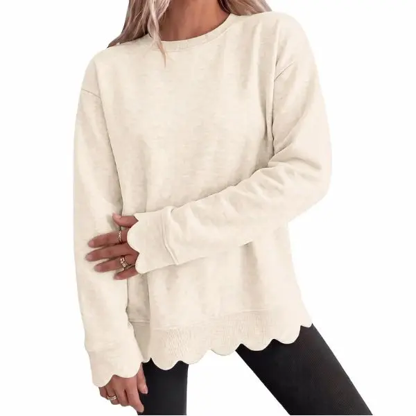 Women's Loose-Fit Crew-Neck Sweatshirt (Mixed Colors)