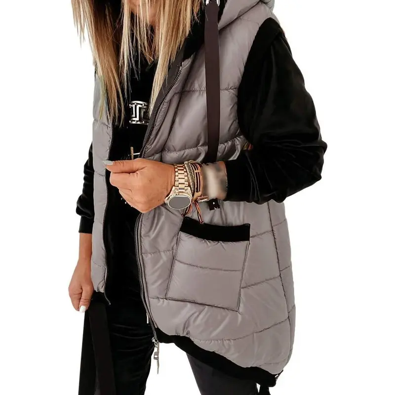 Women's hooded vest