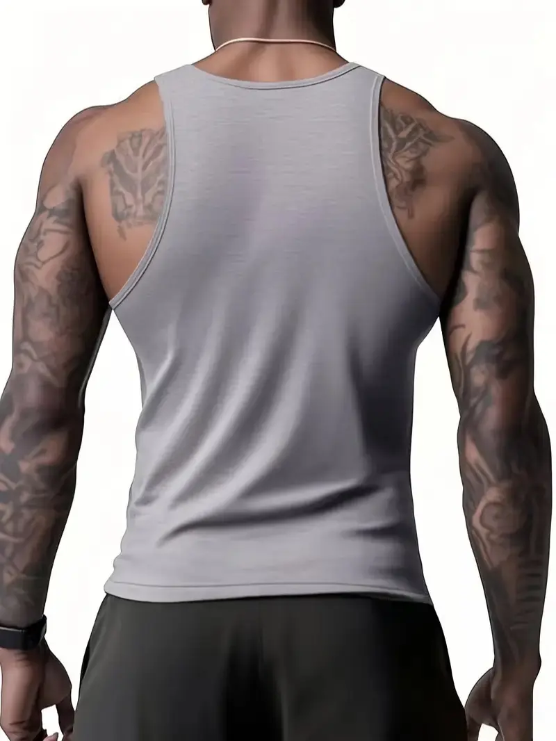Men's Slim-Fit Sports Tank Top
