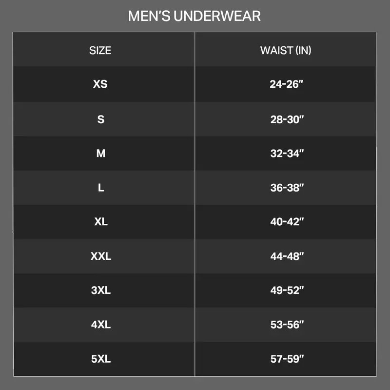 Men's Boxer Briefs (6-Pack)